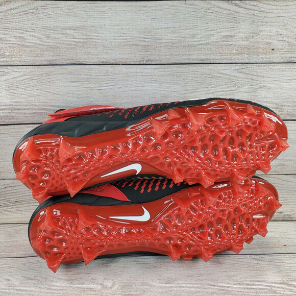 Nike Alpha Menace Pro 2 Mid Football Cleats Men's Size 14 - Picture 4 of 8